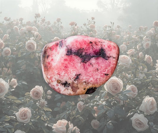 Rhodonite : histoire, vertus et secrets en lithothérapie 🌸