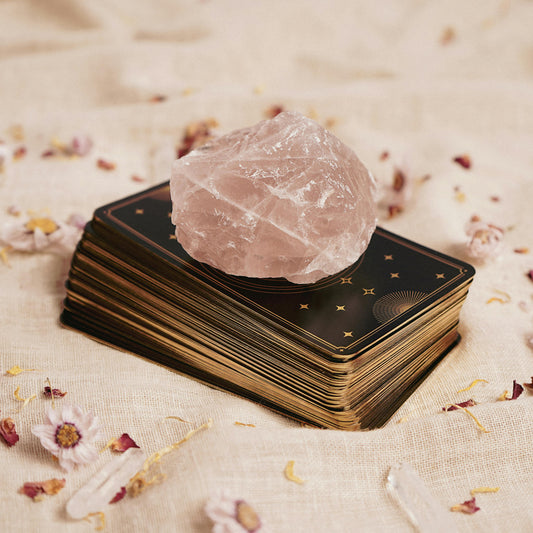 PIERRE BRUTE QUARTZ ROSE